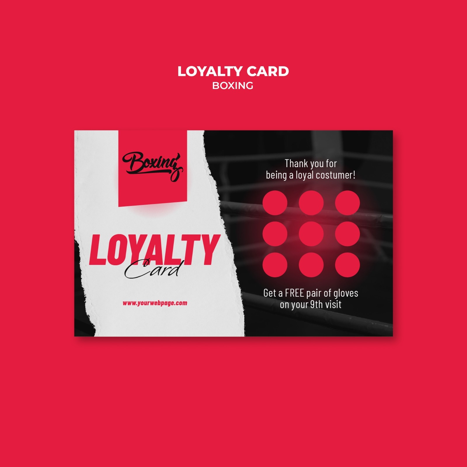 Loyalty / Membership Cards - Design 06